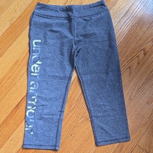 Under Armour Kids Gray Capri Leggings
